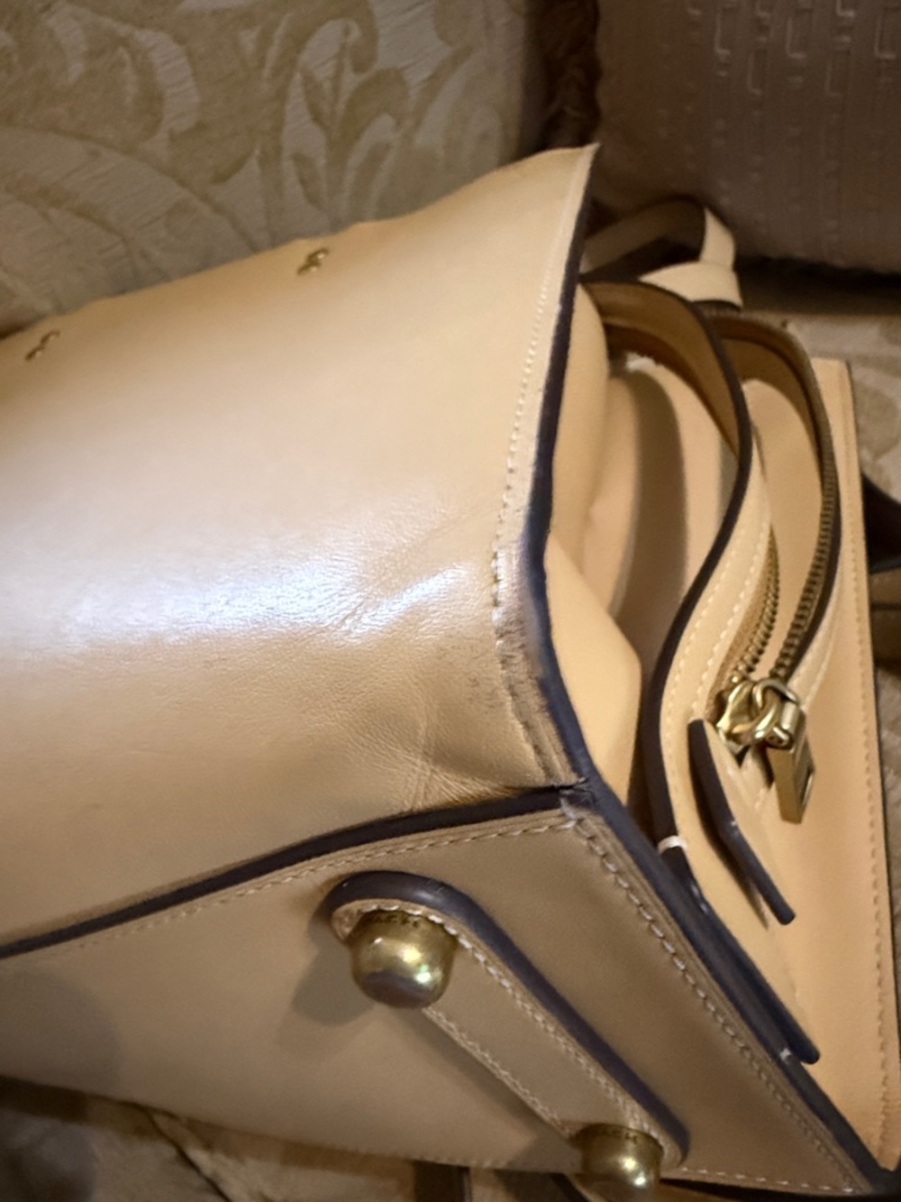 Coach 30 Rogue Glove Tanned Bag in Tan preowned - Picture 16 of 16